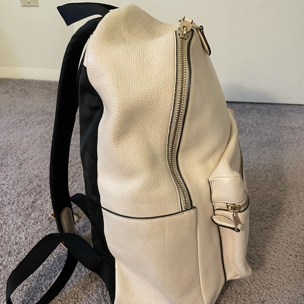 Coach leather backpacks